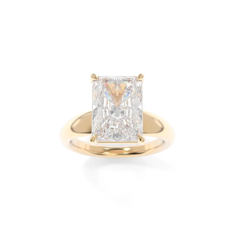 Men's Tourmaline Engagement Rings in 18K Two - Tone Gold with a Floral - Inspired SettingArden Solitaire Radiant