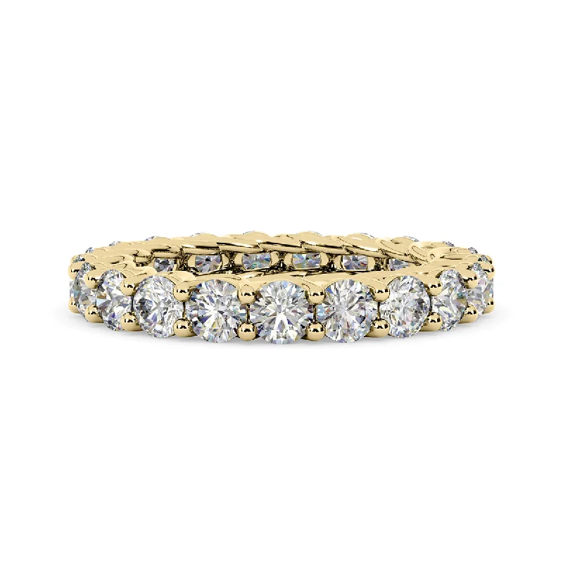 Princess - Cut Women's Diamond Rings in White Gold with a High - Clarity Diamond for a Modern LookDiamond Eternity Ring