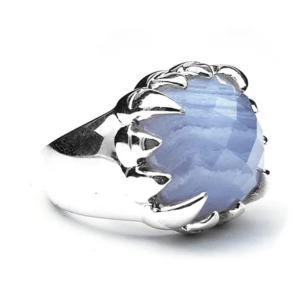 LED - Lit Fashion Rings in Plastic with Color - Changing Effects for a Futuristic LookStolen Girlfriends Club Moonstone Claw Ring