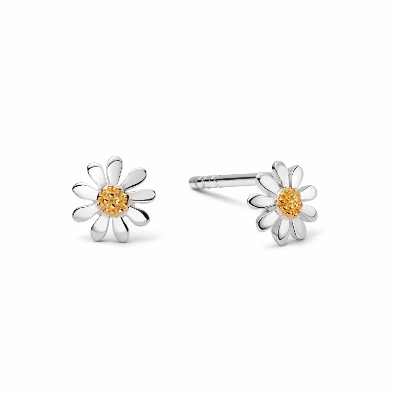 Hypoallergenic Sterling Silver Star - Studded Stud Earrings for Sensitive EarsMarguerite Daisy Stud Earrings Sterling Silver