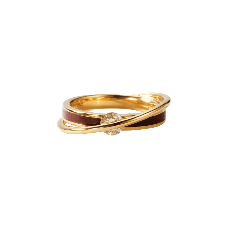 Fashion Rings with Zodiac Symbols in Gold - Filled Metal for a Personalized TouchEngage EGR1 blood ring