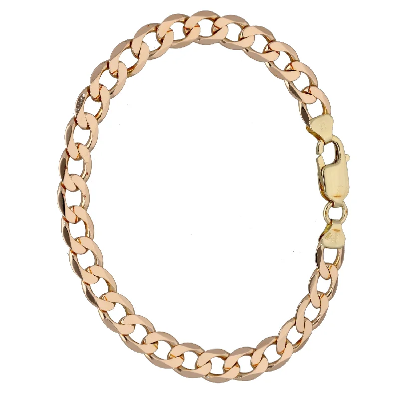 Pearl - Adorned Bangle Bracelets with Delicate Silver Chains9ct Gold Curb Bracelet