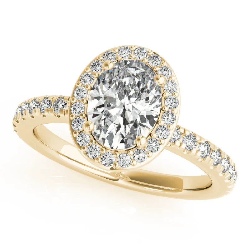 Cushion - Cut Halo Engagement Rings with a Platinum Band and Micro - Pave DetailsEvie Diamond Engagement Ring Setting