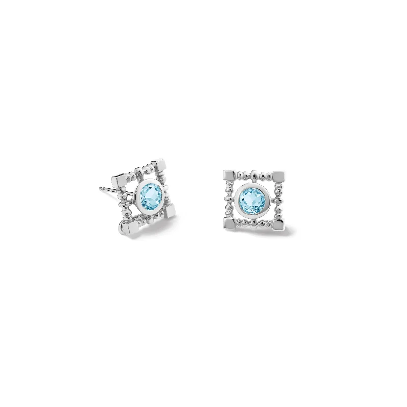 Vintage - Inspired Engagement Rings with Filigree Work and Emerald - Cut Center StoneMashrabiya Trellis Earring Halos Silver