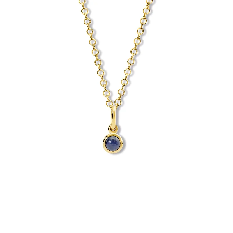 Oval Cut Engagement Rings in Palladium with a Hidden Halo for a Surprise SparkleTalya Necklace Pendant Yellow Gold - Cabochon Sapphire