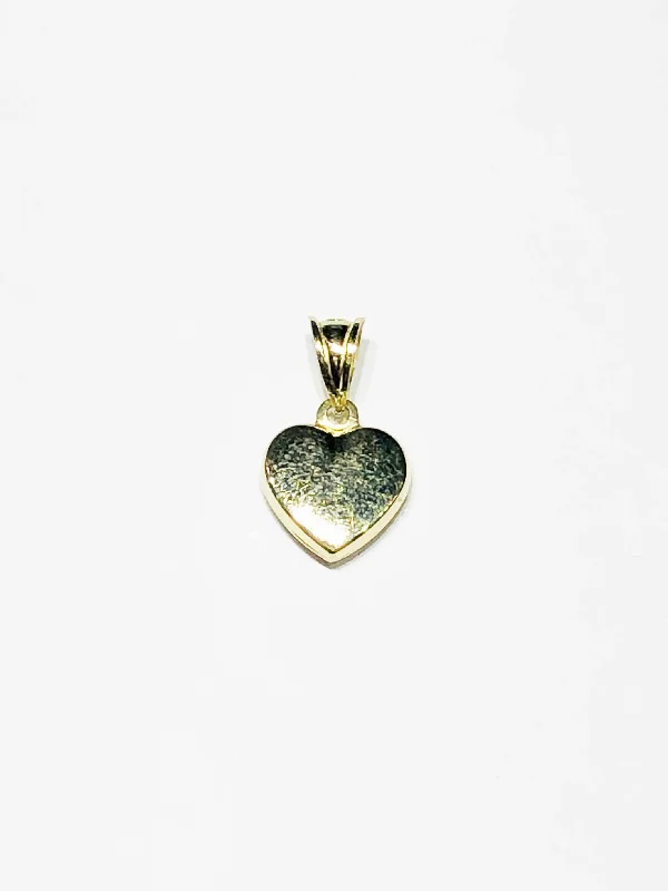 Water - Resistant Stainless Steel Diving - Themed Pendant for DiversHeart Shaped Pendant (14K)