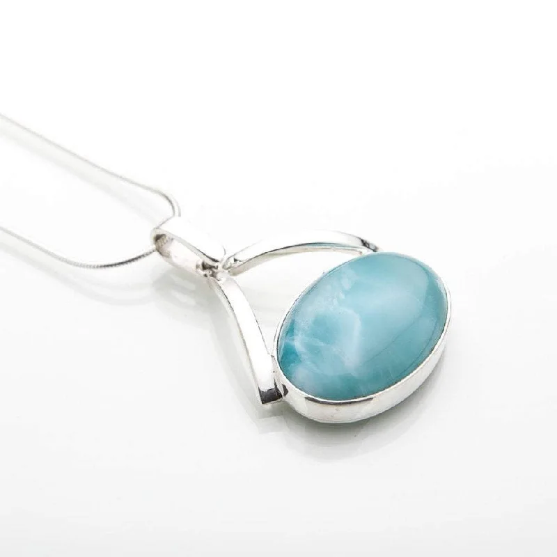 Hypoallergenic Stainless Steel Dog Tag Pendant Necklace for Active MenLarimar Pendant Gale