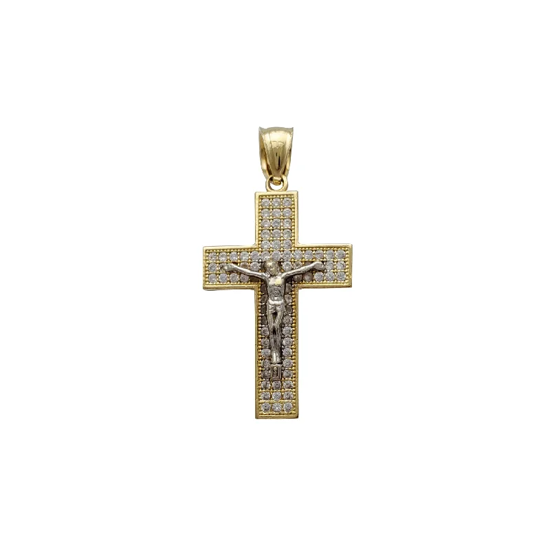 Enamel - Painted Owl Pendant in Vibrant Colors for a Playful LookZirconia Crucifix Cross Pendant (14K)